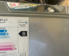 ديب فريزر white whale wf-300nk freezer